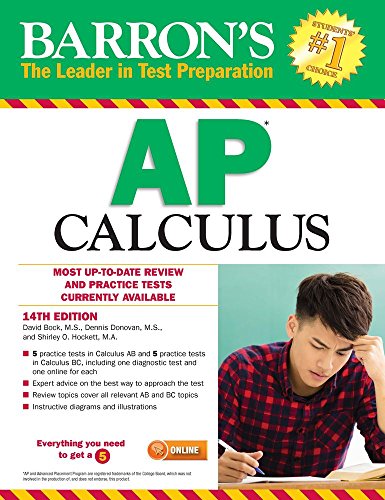 Barrons Ap Calculus 14th Edition David Bock Dennis Donovan