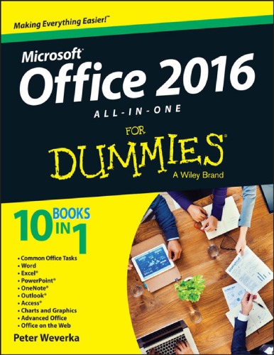 Office 2016 Allinone For Dummies 1st Peter Weverka