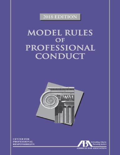 Model Rules Of Professional Conduct American Bar Association