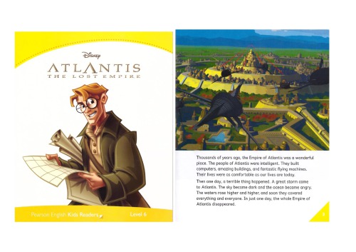Atlantis The Lost Empire Level 6 Pearson Kids Readers