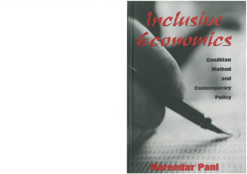 Inclusive Economics Narendar Pani
