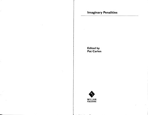 Imaginary Penalities Pat Carlen Ed