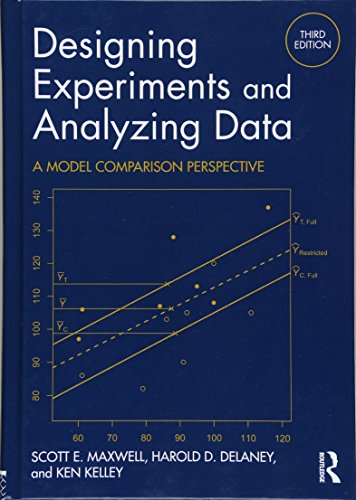 Designing Experiments And Analyzing Data A Model Comparison Perspective 3rd Edition Scott E Maxwell