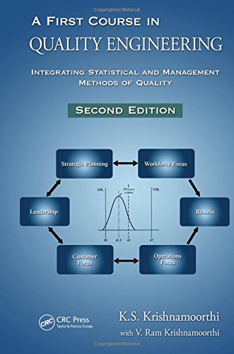 A First Course In Quality Engineering Integrating Statistical And Management Methods Of Quality Second Edition 2nd Edition Ks Krishnamoorthi