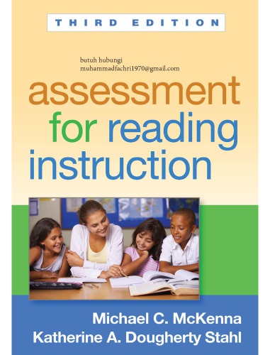 Assessment For Reading Instruction Third Edition Michael C Mckenna