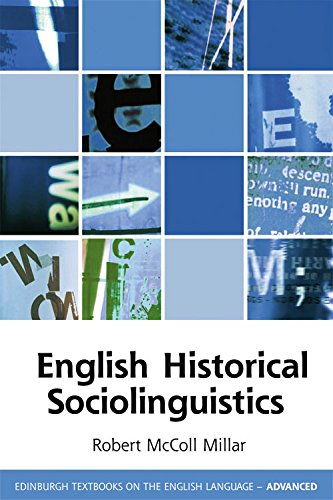 English Historical Sociolinguistics 1st Edition Robert Mccoll Millar