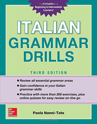 Italian Grammar Drills 3rd Edition Paola Nannitate