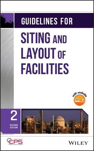 Guidelines For Siting And Layout Of Facilities 2nd Edition Coll