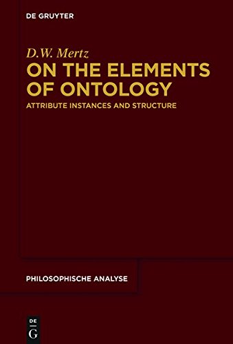 On The Elements Of Ontology Attribute Instances And Structure D W Mertz
