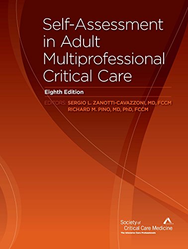 Selfassessment In Adult Multiprofessional Critical Care 8th Sergio L Zanotticavazzoni