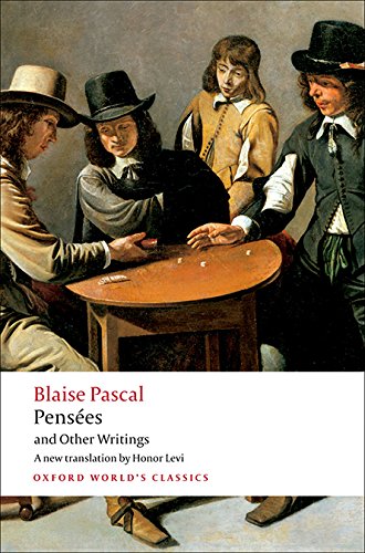 Pensées And Other Writings Blaise Pascal Honor Levi Trans