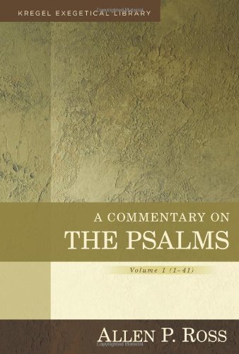 A Commentary On The Psalms 141 Allen Ross