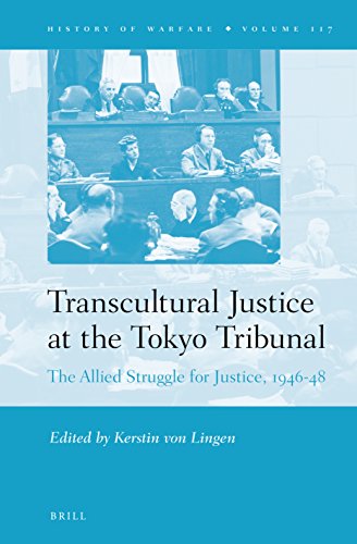 Transcultural Justice At The Tokyo Tribunal Lam Von Lingen Kerstin
