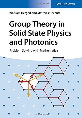 Group Theory In Solid State Physics And Photonics Problem Solving With Mathematica Wolfram Hergert