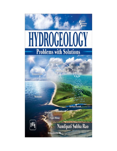 Hydrogeology Problems With Solutions Nandipati Subba Rao
