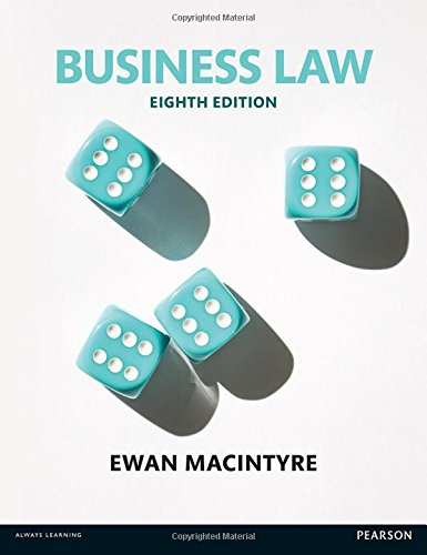 Business Law 8th Edition Ewan Macintyre