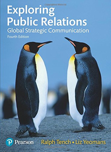 Exploring Public Relations Global Strategic Communication 4th New Edition Ralph Tench