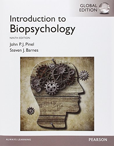 Introduction To Biopsychology 9th Ed 9th Edition John P J Pinel