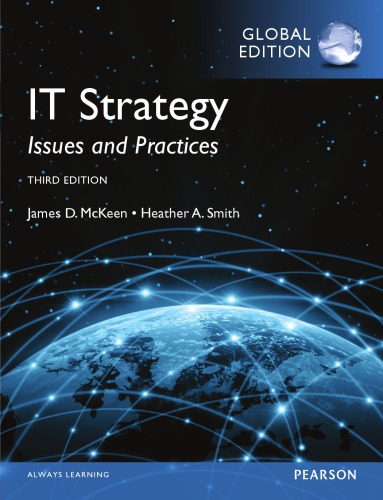 It Strategy Issues And Practices 3rd Global James D Mckeen
