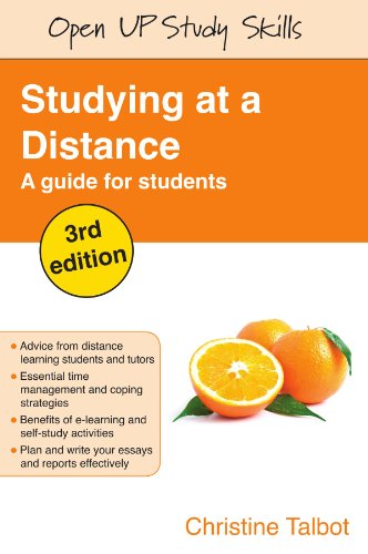 Studying At A Distance A Guide For Students 3rd Christine Talbot