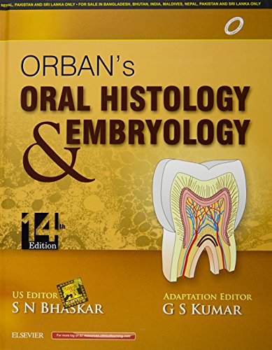 Orbans Oral Histology And Embryology 14e G S Kumar