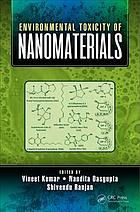 Environmental Toxicity Of Nanomaterials First Edition Dasgupta