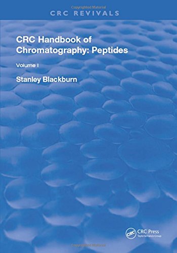 Crc Handbook Of Chromatography Volume I Peptides Ram N Gupta Blackburn