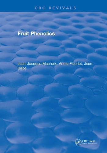 Fruit Phenolics Billot Jean Fleuriet Annie Macheix Jeanjacques