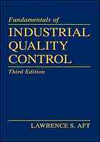Fundamentals Of Industrial Quality Control Third Edition Aft