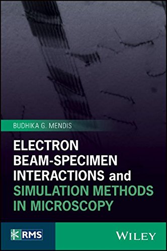 Electron Beamspecimen Interactions And Simulation Methods In Microscopy 1st Edition Budhika G Mendis