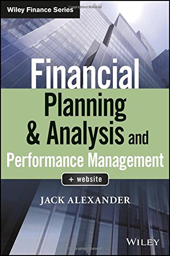Financial Planning Analysis And Performance Management 1st Edition Jack Alexander
