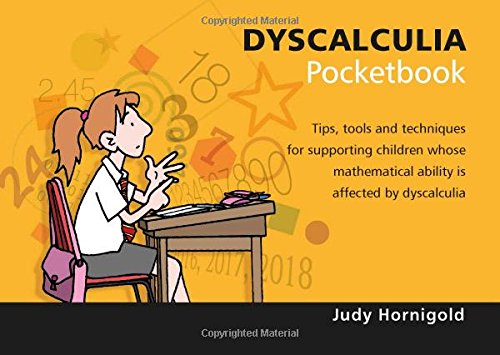 Dyscalculia Pocketbook 2015 Judy Hornigold Efex Ltd