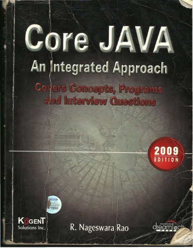 Core Java An Integrated Approach 2nd R Nageswara Rao