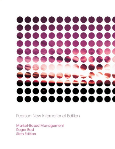 Marketbased Management 6e 2014 6th Intern Best Roger