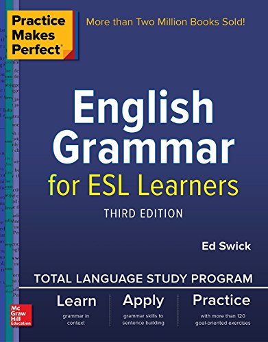 English Grammar For Esl Learners 3rd Edition Ed Swick
