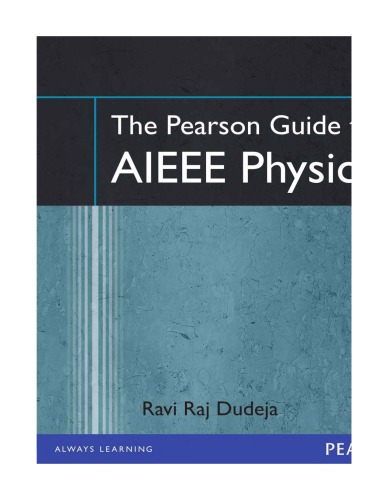 Guide To Physics Iit Jee Ravi Raj Dudeja