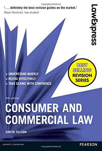 Consumer And Commercial Law 4th Edition Kudith Tillson