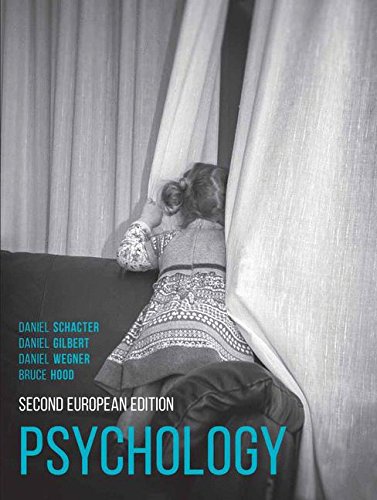 Psychology Second European Edition 2nd Edition Bruce Hood Daniel Schacter