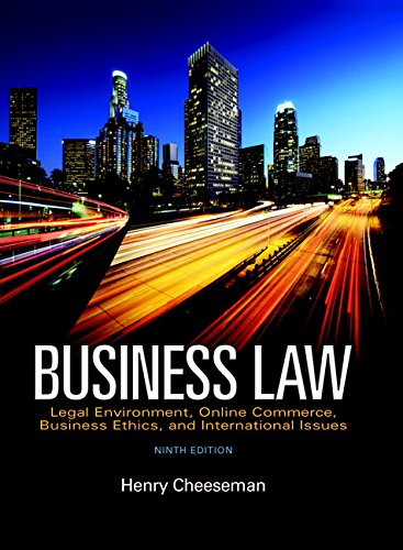 Business Law In Zimbabwe 9th Edition Henry R Cheeseman