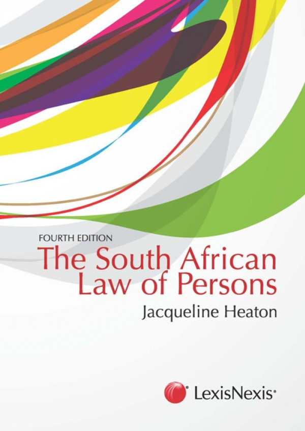 The South African Law Of Persons 4th D S P Cronj J Heaton