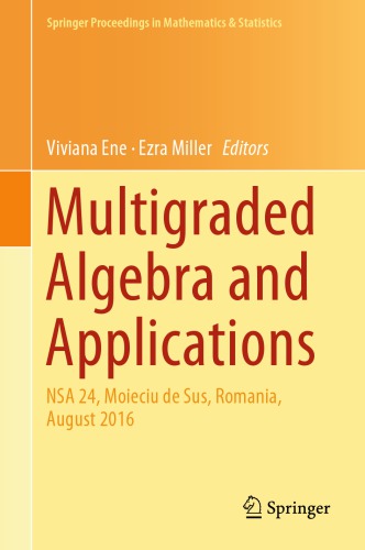 Multigraded Algebra And Applications 1st Ene Viviana Miller Ezra