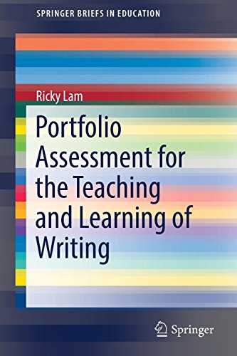 Portfolio Assessment For The Teaching And Learning Of Writing 1st Ed 2018 Ricky Lam