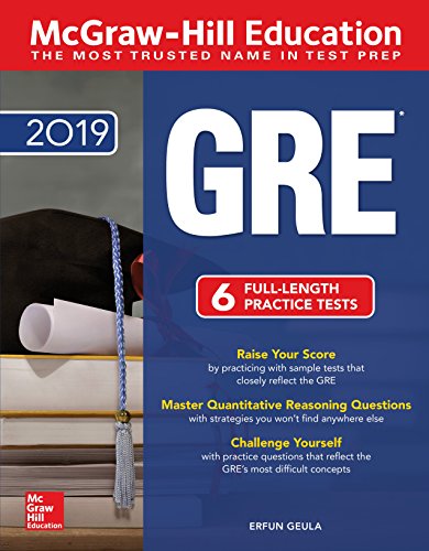 Mcgrawhill Education Gre 2019 5th Edition Erfun Geula