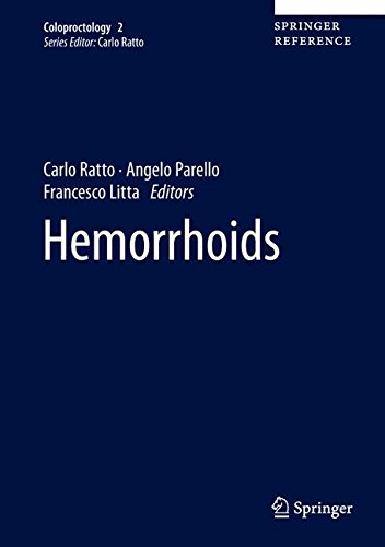 Hemorrhoids 1st Ed 2018 Carlo Ratto Angelo Parello Francesco Litta