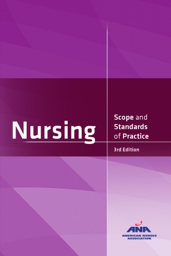 Nursing Scope And Standards Of Practice 3rd Edition Coll