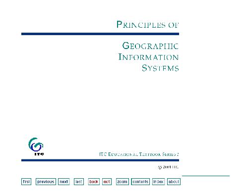 Principles Of Geographic Information Systems An Introductory Textbook 2nd Edition Rolf A De By Editor