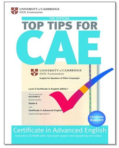 The Official Top Tips For Cae Paperback Cambridge Esol
