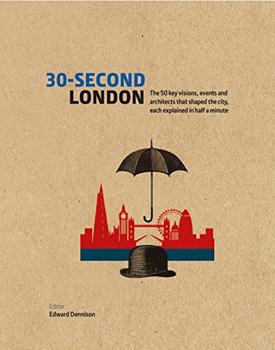 30second London The 50 Key Visions Events And Architects That Shaped The City Each Explained In Half A Minute Edward Dennison