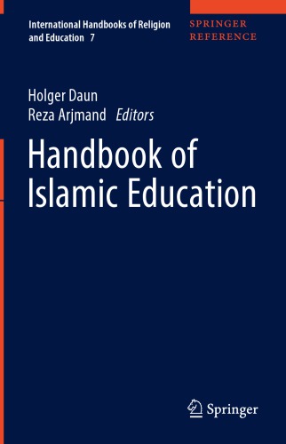 Handbook Of Islamic Education Holger Daun Reza Arjmand Eds