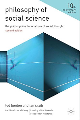 Philosophy Of Social Science The Philosophical Foundations Of Social Thought Second Ian Craib